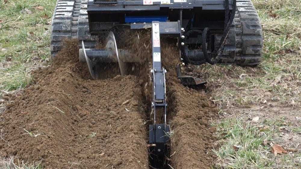 Trencher - High Flow Blue Diamond Attachments