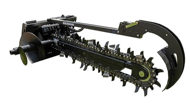 Trencher - High Flow 131300-HF Blue Diamond Attachments 60” Depth - 6” Combo