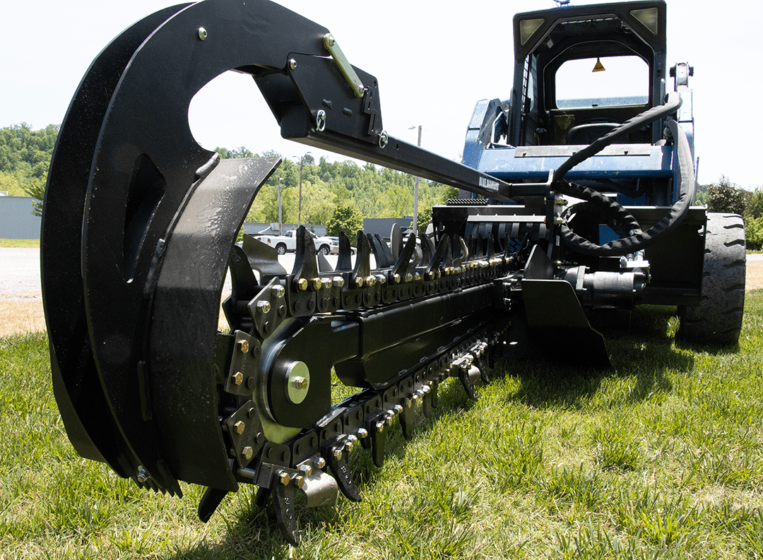 Trencher - High Flow Blue Diamond Attachments