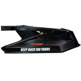 Typhoon 60" Skid Steer Clearing Mower Attachment - Powdered Coated Black Eterra