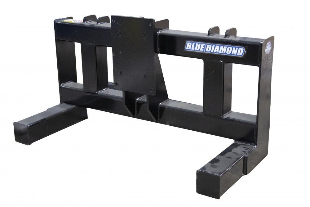 Vibratory Post Driver Series 2 100555 Blue Diamond Attachments Skid Steer Mount